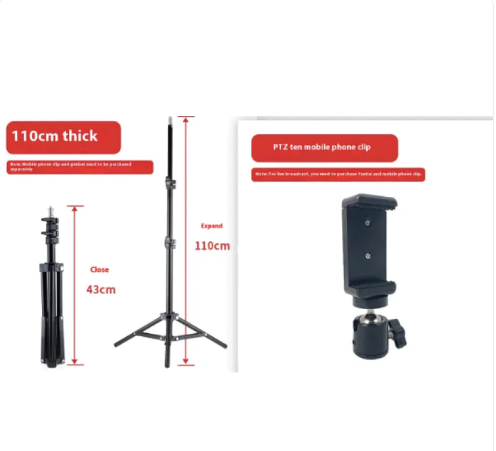 Telescopic Phone Light Stand