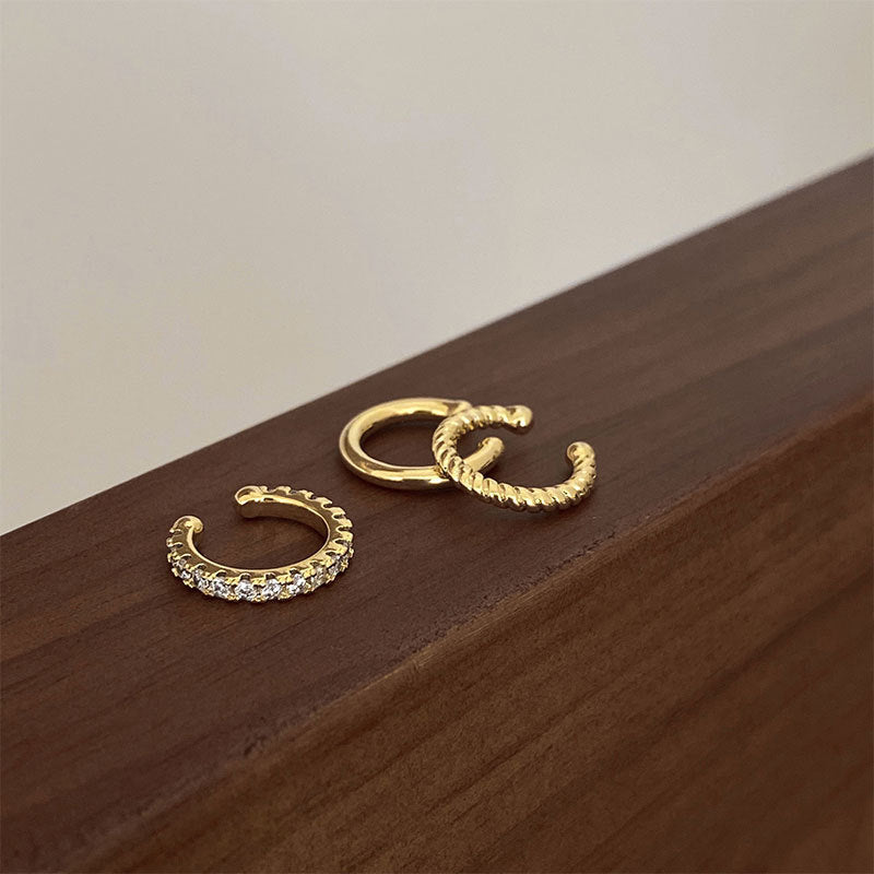 Korean Version Of Super Fairy Earrings, High-end Ear Clips, No Pierced Temperament, Female Earrings, Fashion Earrings, Heart-moving Ear Clips