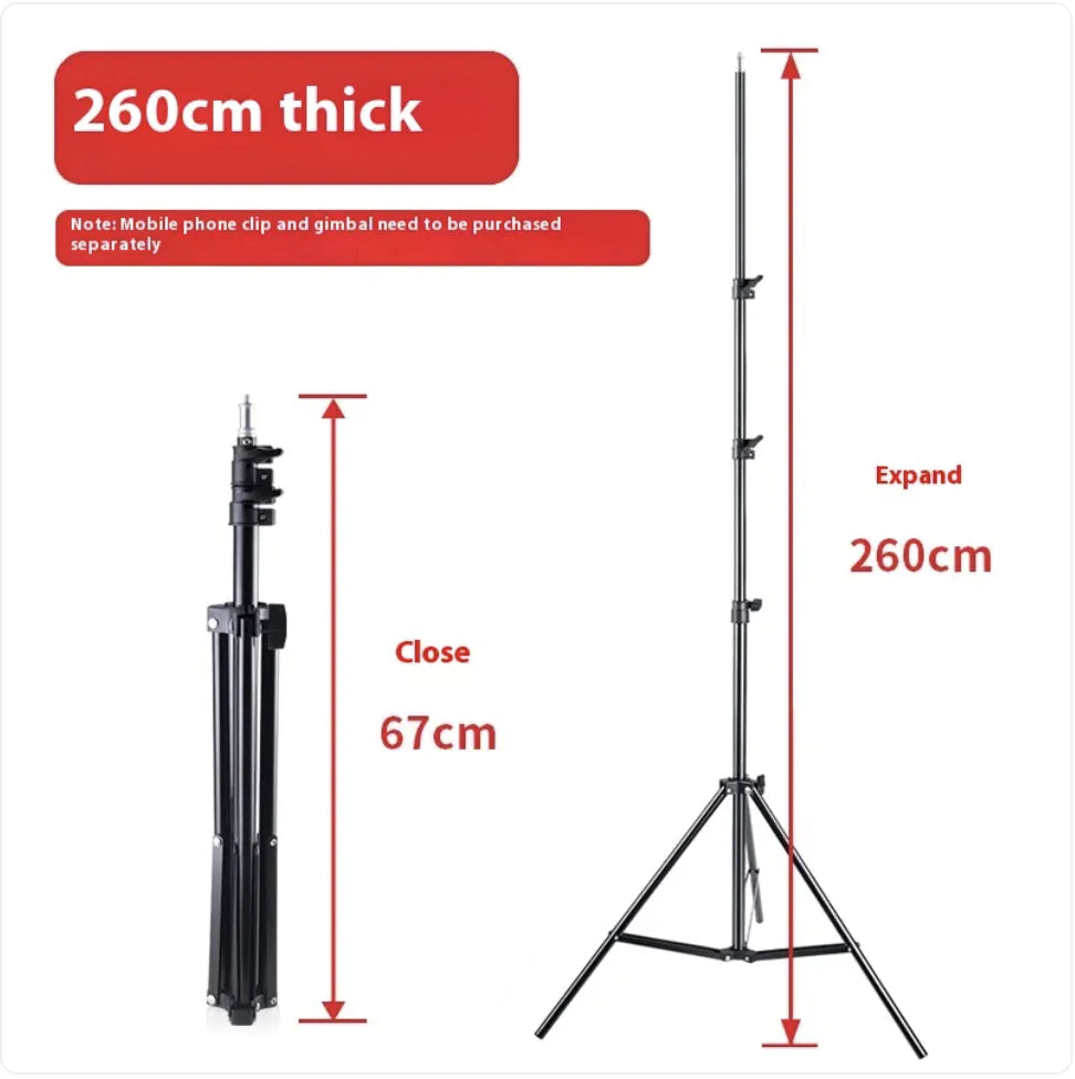 Telescopic Phone Light Stand