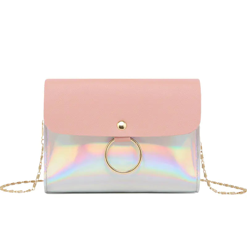 Women's Mini Chain Round Shoulder Bag (Handheld Tote)