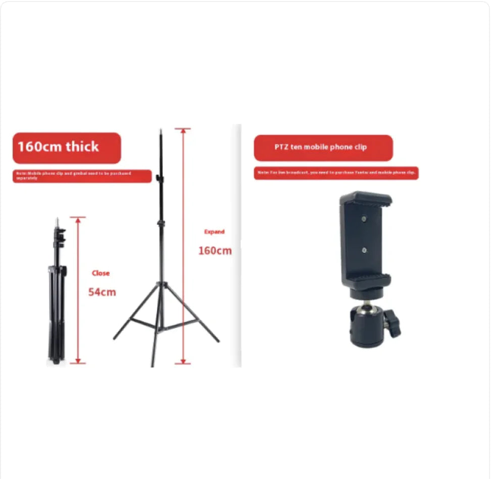 Telescopic Phone Light Stand