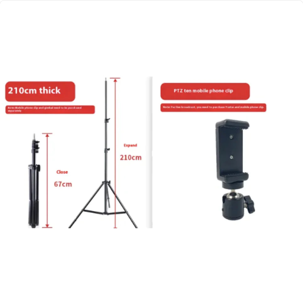Telescopic Phone Light Stand