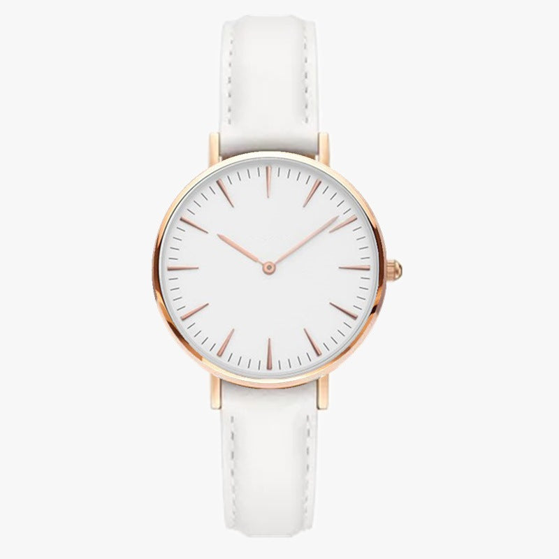 Fashion Girls Watch Nordic Style Casual Belt Ladies Quartz Performance