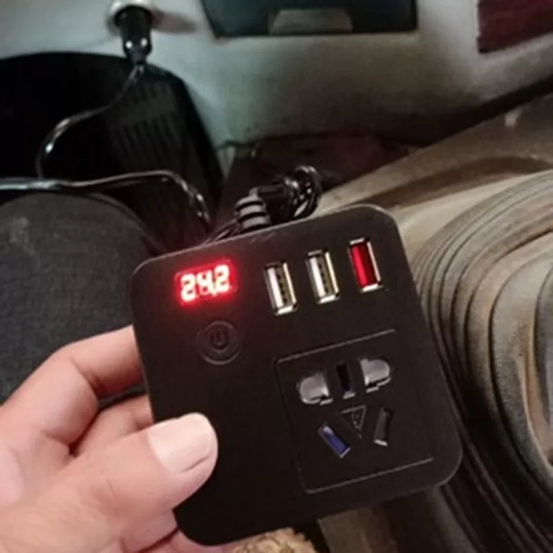 Digital Converter Car Charger Adapter