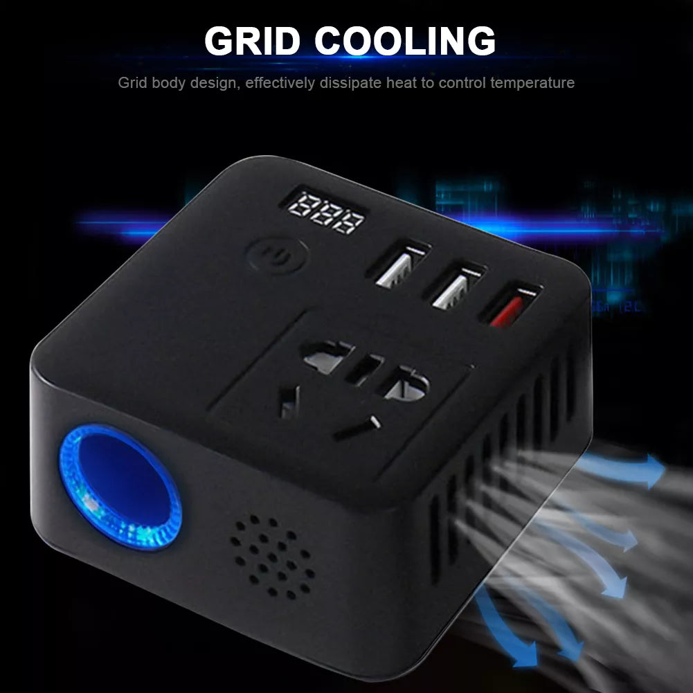 Digital Converter Car Charger Adapter