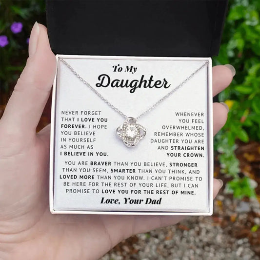 Elegant Heart Clavicle Chain – Gift for Daughter