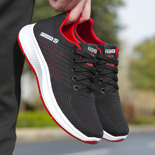 Zapatos para hombre, novedad de verano 2022, zapatos deportivos para hombre, cómodos, transpirables, de suela gruesa, resistentes al desgaste, zapatos informales para hombre