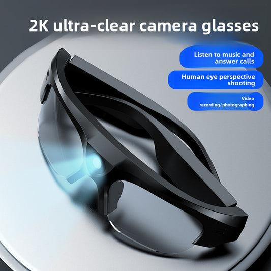 Anti-blue Light Wireless DV Sports Can Talk To Listen To Music Riding Shooting Bluetooth Headset Audio Smart Glasses