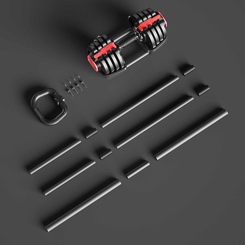 Fitness Equipment Fitness Home Dumbbell Piece Women&#039;s Kettle Bell Barbell Dumbbell Combination Suit Multi-gear Adjustable Dumbbell