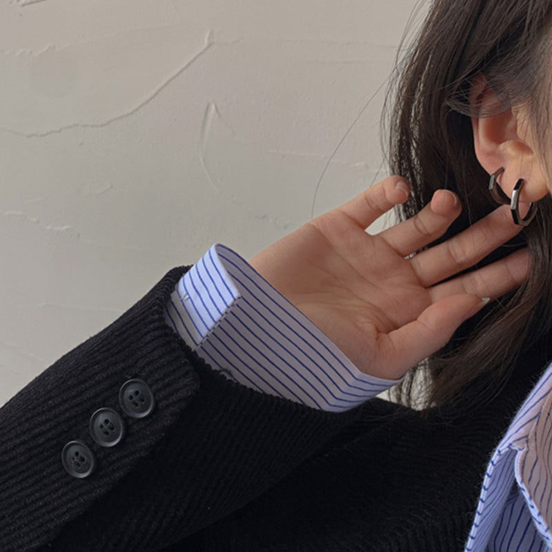 Korean Version Of Super Fairy Earrings, High-end Ear Clips, No Pierced Temperament, Female Earrings, Fashion Earrings, Heart-moving Ear Clips