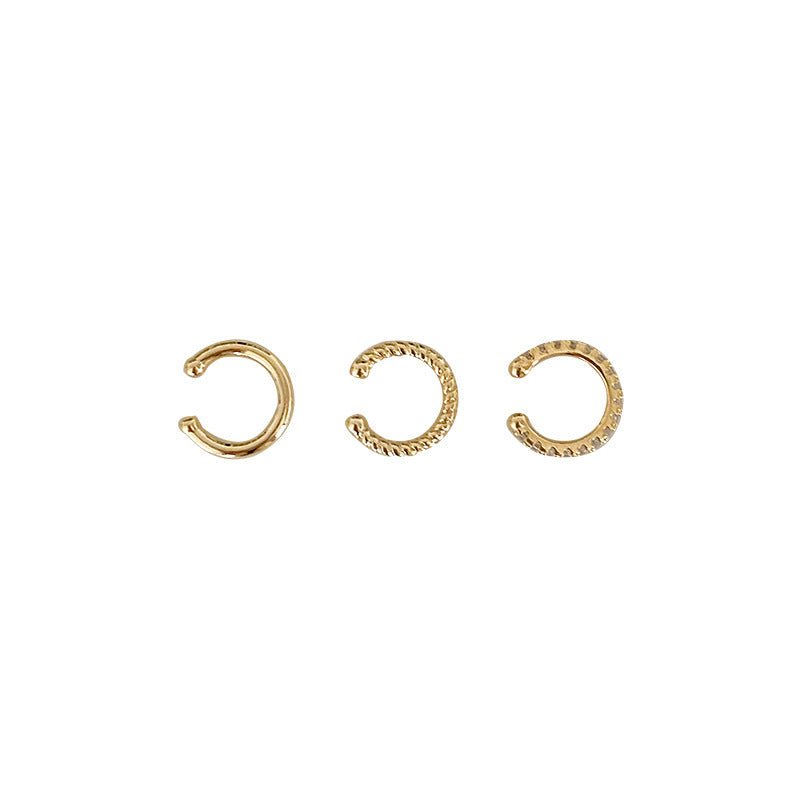Korean Version Of Super Fairy Earrings, High-end Ear Clips, No Pierced Temperament, Female Earrings, Fashion Earrings, Heart-moving Ear Clips
