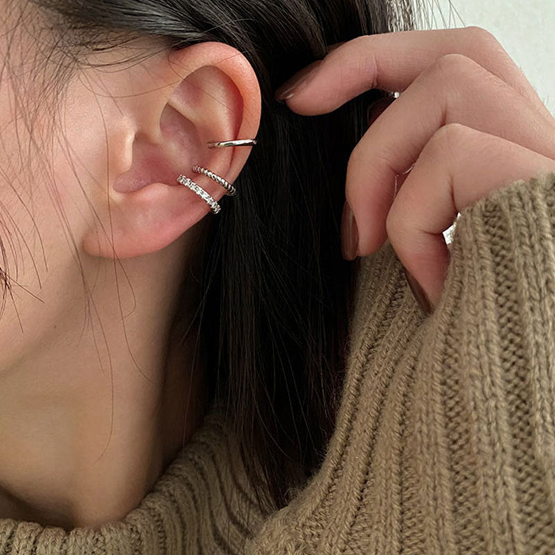 Korean Version Of Super Fairy Earrings, High-end Ear Clips, No Pierced Temperament, Female Earrings, Fashion Earrings, Heart-moving Ear Clips