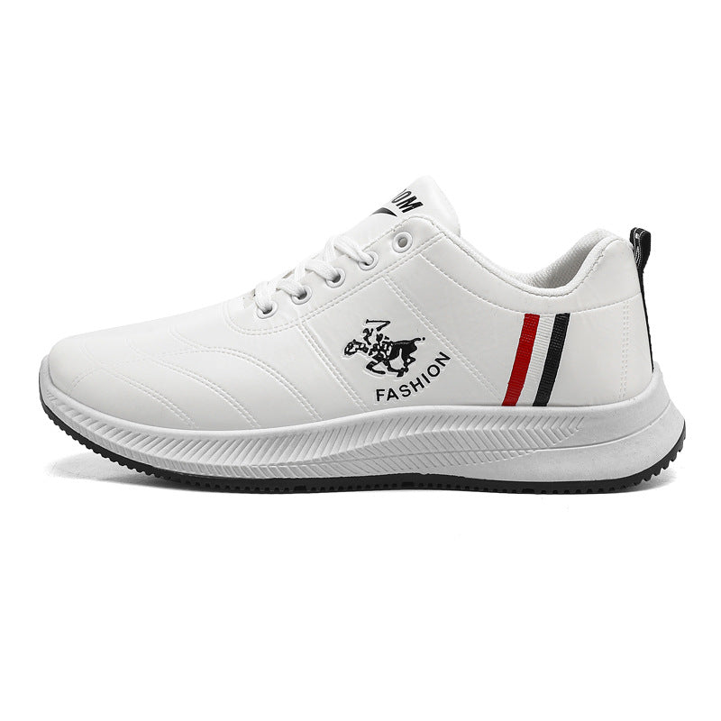 2022 New Leather Men&#039;s Shoes Men&#039;s Casual Shoes Breathable Waterproof Hiking Shoes Non-slip Sports Running Shoes