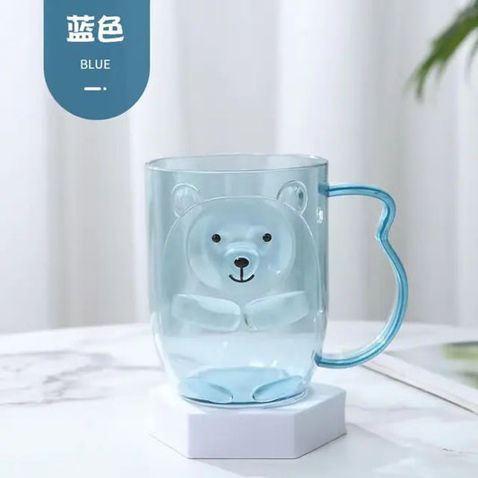 3D Cartoon Cute Little Bear Wash Cup for Home