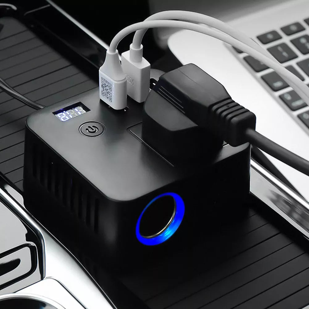 Digital Converter Car Charger Adapter