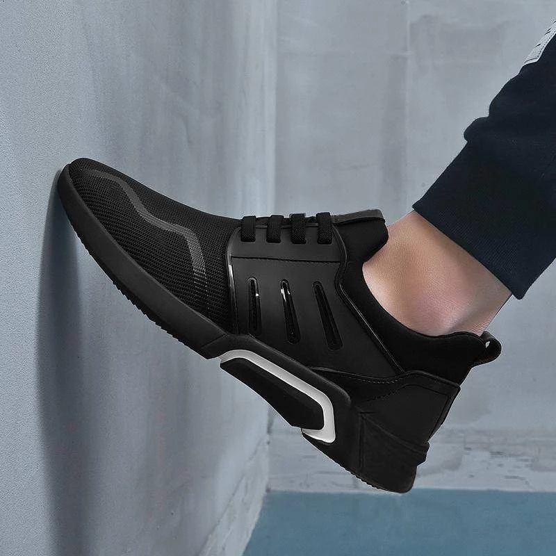 Men&#039;s breathable lightweight casual sports shoes running shoes
