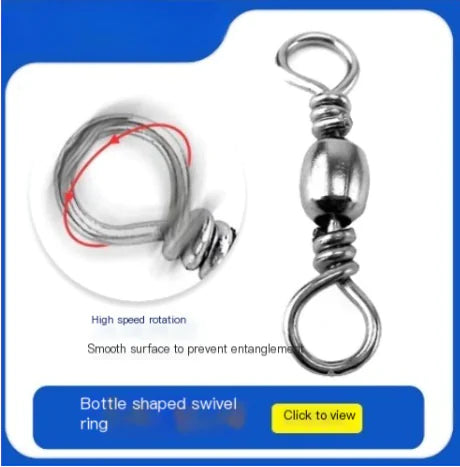 B-Type Connector Ring for Fishing Lures and Gear